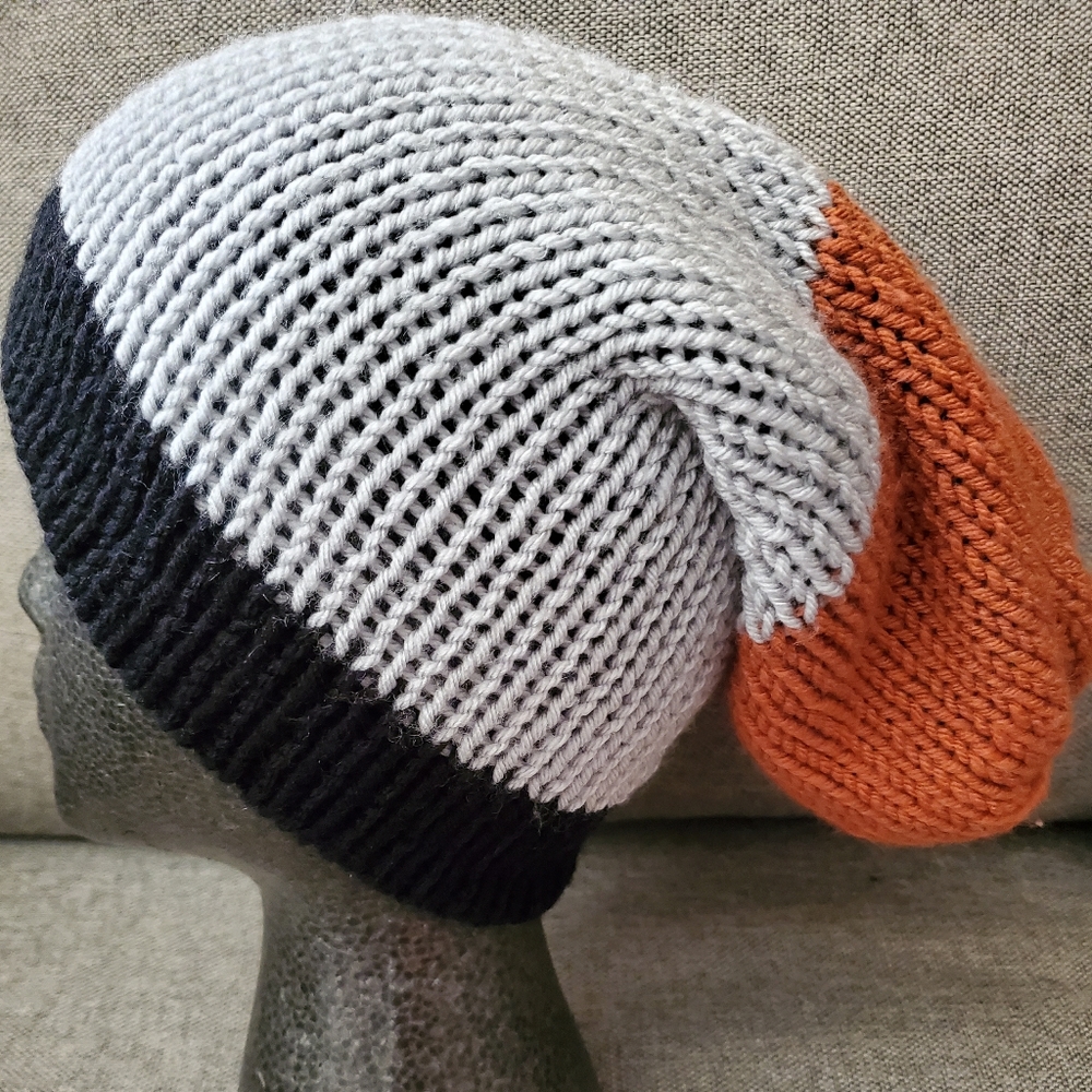 Reversible Handmade Unisex Beanie - Picture 1 of 4